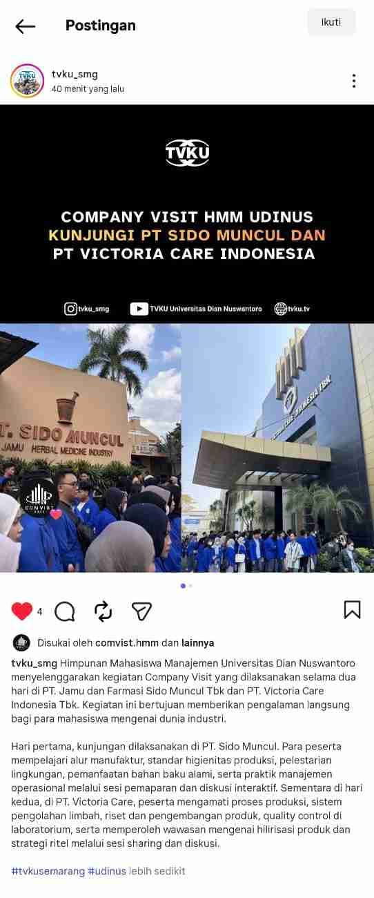 Company Visit